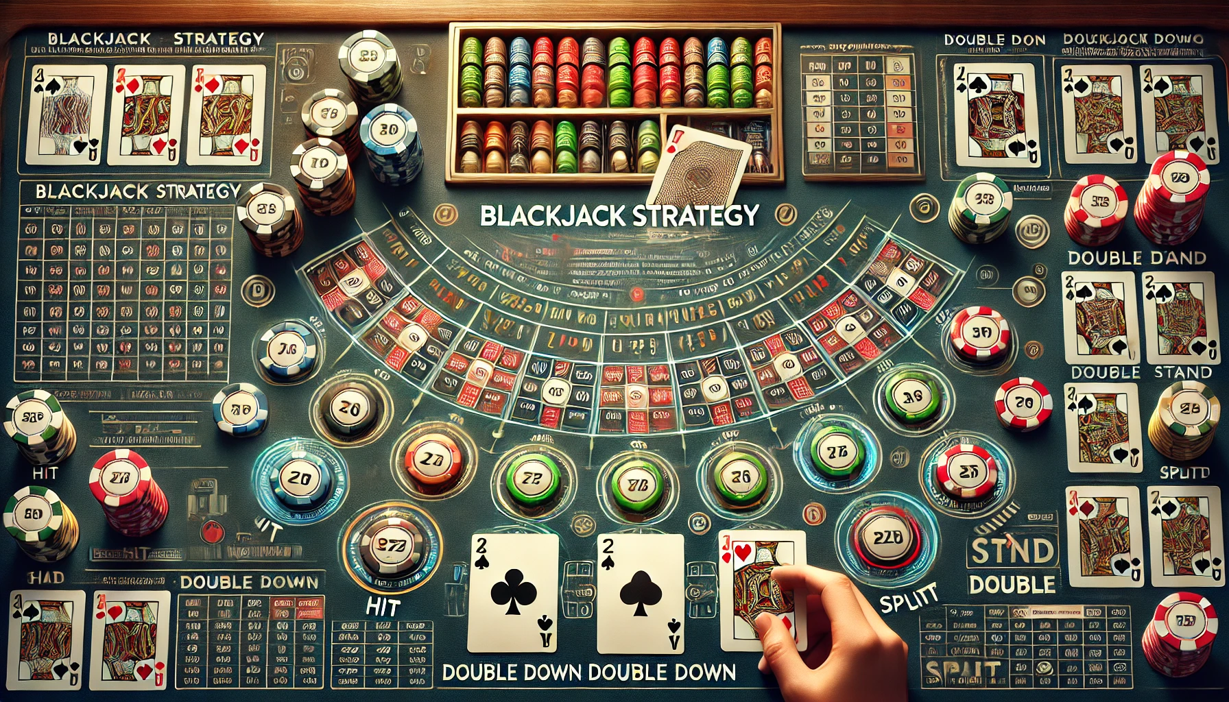 Blackjack Strategy: Tips for Lowering the House Edge